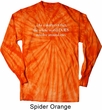 World Revolves Around Me Long Sleeve Tie Dye Shirt