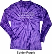 World Revolves Around Me Long Sleeve Tie Dye Shirt