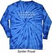 World Revolves Around Me Long Sleeve Tie Dye Shirt