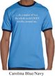 World Revolves Around Me Mens Ringer Shirt
