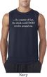 World Revolves Around Me Mens Sleeveless Shirt