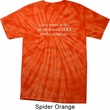 World Revolves Around Me Spider Tie Dye Shirt