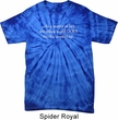 World Revolves Around Me Spider Tie Dye Shirt