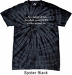 World Revolves Around Me Spider Tie Dye Shirt