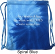 World Revolves Around Me Tie Dye Bag