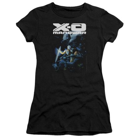 X-O Manowar Juniors Shirt By The Sword Black T-Shirt