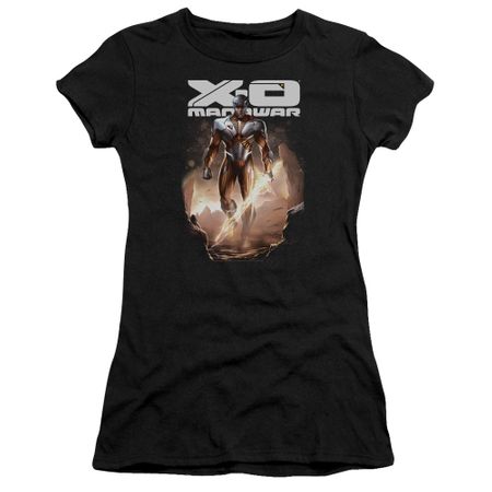 X-O Manowar Juniors Shirt Lightning Sword Black T-Shirt