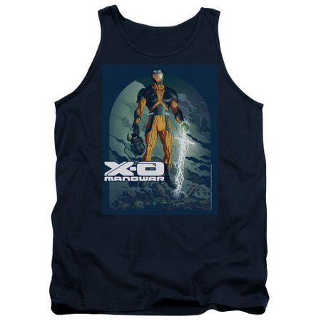X-O Manowar Tank Top Decapitated Navy Tanktop