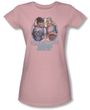 Xena: Warrior Princess Junior Shirt BFF Light Pink Tee T-Shirt