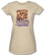 Xena: Warrior Princess Junior Shirt Collage Cream Tee T-Shirt