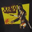 Xena: Warrior Princess Junior Shirt Cut Up Black Tee T-Shirt
