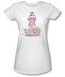Xena: Warrior Princess Junior Shirt Stand White Tee T-Shirt