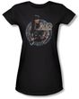 Xena: Warrior Princess Junior Shirt The Warrior Black Tee T-Shirt
