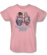 Xena: Warrior Princess Ladies Shirt BFF Light Pink Tee T-Shirt