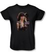 Xena: Warrior Princess Ladies Shirt Black Tee T-Shirt