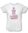 Xena: Warrior Princess Ladies Shirt Stand White Tee T-Shirt