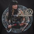 Xena: Warrior Princess Shirt The Warrior Adult Black Tee T-Shirt