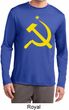 Yellow Hammer and Sickle Mens Dry Wicking Long Sleeve Shirt