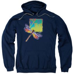 Yes Hoodie Dragonfly Navy Sweatshirt Hoody