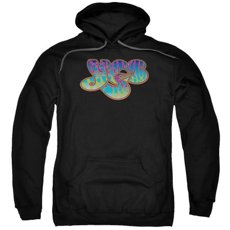 Yes Hoodie Logo Black Sweatshirt Hoody