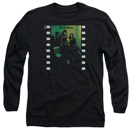 Yes Shirt Album Long Sleeve Black Tee T-Shirt