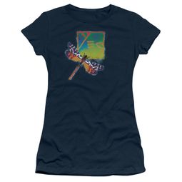Yes Shirt Juniors Dragonfly Navy T-Shirt