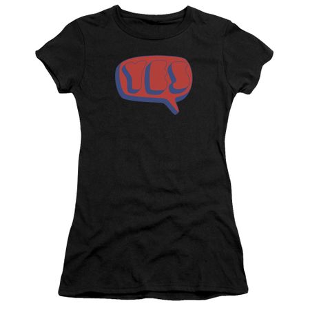 Yes Shirt Juniors Word Bubble Black T-Shirt