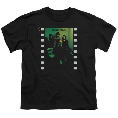 Yes Shirt Kids Album Black T-Shirt
