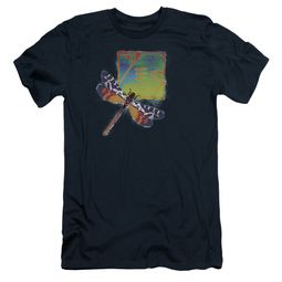 Yes Shirt Slim Fit Dragonfly Navy T-Shirt