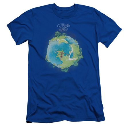 Yes Shirt Slim Fit Fragile Cover Royal T-Shirt