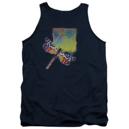 Yes Shirt Tank Top Dragonfly Navy Tanktop