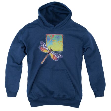 Yes Youth Hoodie Dragonfly Navy Kids Hoody