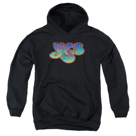 Yes Youth Hoodie Logo Black Kids Hoody