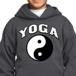 Yin Yang Yoga Arch Kids Hoodie