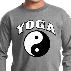 Yin Yang Yoga Arch Kids Long Sleeve