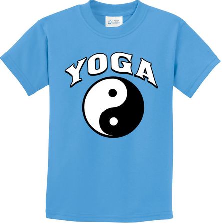 Yin Yang Yoga Arch Kids T-shirt