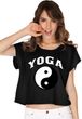 Yin Yang Yoga Arch Ladies Boxy Tee