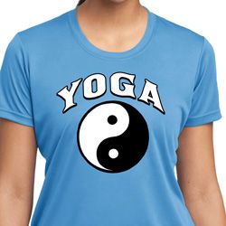 Yin Yang Yoga Arch Ladies Dry Wicking T-shirt Yin Yang Yoga Arch Ladies Dry Wicking T-shirt