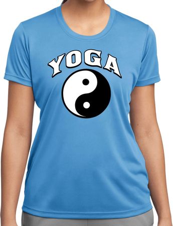 Yin Yang Yoga Arch Ladies Dry Wicking T-shirt