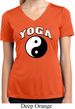 Yin Yang Yoga Arch Ladies Dry Wicking V-neck