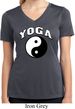 Yin Yang Yoga Arch Ladies Dry Wicking V-neck