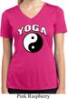 Yin Yang Yoga Arch Ladies Dry Wicking V-neck
