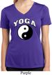 Yin Yang Yoga Arch Ladies Dry Wicking V-neck