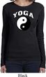 Yin Yang Yoga Arch Ladies Long Sleeve Shirt