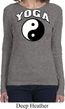 Yin Yang Yoga Arch Ladies Long Sleeve Shirt