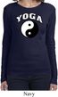 Yin Yang Yoga Arch Ladies Long Sleeve Shirt