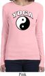Yin Yang Yoga Arch Ladies Long Sleeve Shirt