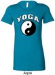 Yin Yang Yoga Arch Ladies Longer Length Shirt