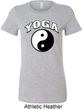 Yin Yang Yoga Arch Ladies Longer Length Shirt