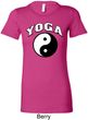 Yin Yang Yoga Arch Ladies Longer Length Shirt